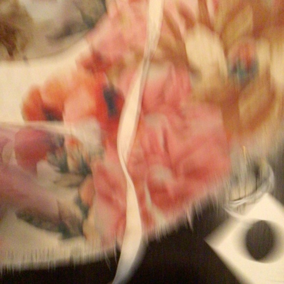 SALE ! Rare Wyeth super huge roses blooms sun hat main image 4